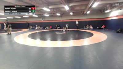 57-62 lbs Round 2 - Asher Hood, Ravage Wrestling Club vs Emmett Jones, Sanderson Wrestling Academy