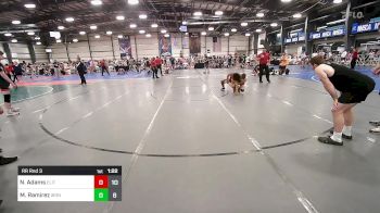 126 lbs Rr Rnd 3 - Nicholas Adams, Elite NJ HSB Red vs Marcos Ramirez, Iron Faith Wrestling