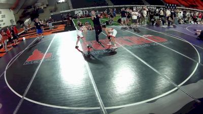 88 lbs Champ. Round 2 - Angel Madrigal, Oregon vs Eamonn Johnson