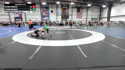 132 lbs Consi Of 16 #2 - Ryder Gibson, GA vs Caden Bruseo, NH