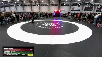 106 lbs 1st Place Match - Conner Smith, Maverick Elite Wrestling Club vs Amir Jones, Sentinels Wrestling Academy