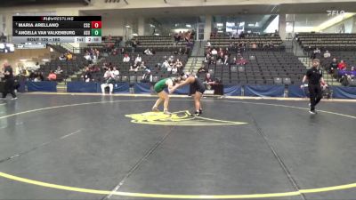 160 lbs Cons. Round 2 - Maria Arellano, Chadron vs Angella Van Valkenburg, Adams State