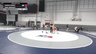 126 lbs 3rd Place Match - Damian Kemble, Samurai vs Noel Verduzco