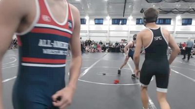 113 lbs Round 1 (4 Team) - Brayden Broadwater, All American vs Cooper Breslin, St. Paris Graham