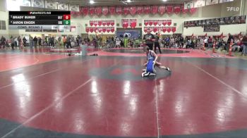 65 lbs Cons. Round 2 - Brady Buker, Hutchinson vs Jaron Engen, Belgrade Brooten Elrosa