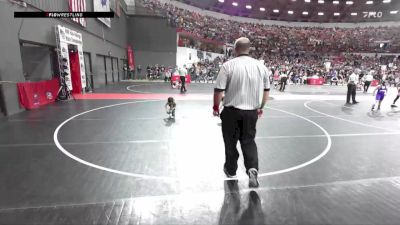 45 lbs Champ. Round 2 - Caiden Greenwell, Pardeeville Boys Club Youth Wrestling vs Nathan Frank, Tomah/LAW