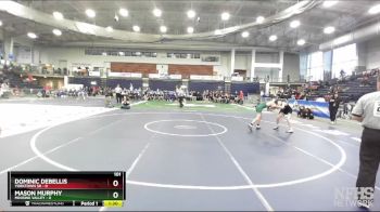 101 lbs Round 1 (3 Team) - Mason Murphy, Minisink Valley vs Dominic Debellis, Yorktown Sr