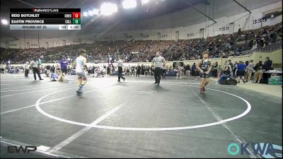 100 lbs Round Of 32 - Reid Botchlet, Choctaw Ironman Youth Wrestling vs Eastin Province, Collinsville Cardinal Youth Wrestling