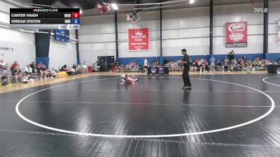 80 lbs Carter Haigh, Ohio Grey vs Jordan Staton, Michigan Red