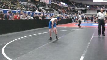 5A 106 lbs Quarterfinal - Gaven Jordan, Beauregard HS vs Jaxon Lewis, Montevallo