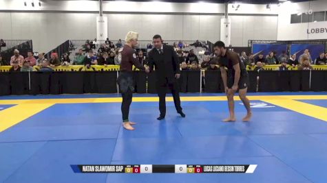 Lucas Luciano Bessin Torres vs Natan Slawomir Sap 2024 World IBJJF Jiu-Jitsu No-Gi Championship