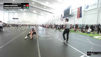 136 lbs Rr Rnd 3 - Sandra Hernandez, Silverback WC vs Charlie-Rae Westbrook, 4 Corners Underground