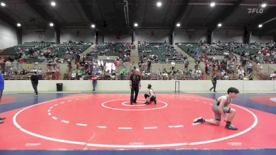 100 lbs Consi Of 4 - Luke Romero, Walnut Grove Wrestling Club vs Hudson McFate, Level Up Wrestling Center