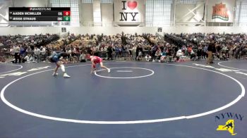 124 lbs Champ. Round 2 - Jesse Straus, GPS Wrestling Club vs Aaden McMillen, Club Not Listed