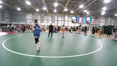 50 kg Cons. Rd Of 32 - Zoey Haney, Warrior RTC vs Sophia Miller, Missouri