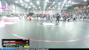 67 lbs Cons. Round 3 - Cooper Tabbert, Montana vs Bearick McEwen, Mine Yard Dogs WC