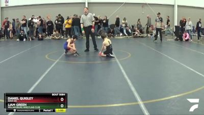 63 lbs Champ. Round 2 - Daniel Quigley, Nova WC vs Liam Green, Williamsburg Wrestling Club