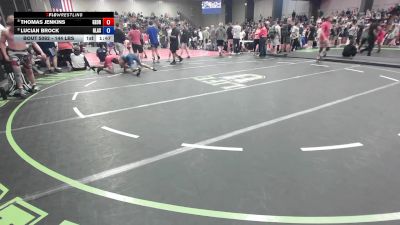 144 lbs Consi Of 4 - Thomas Jenkins, Georgia vs Lucian Brock, Glasgow Wrestling Academy