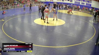 92 lbs Cons. Round 2 - Kaiden Reynolds, COWA vs Mason Shank, Eastern Oregon Elite