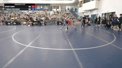 126 lbs Champ. Rd Of 32 - Wyatt Eddy, Yellowjackets Wrestling Club vs Emilio Escobar, Granite Wrestling Club