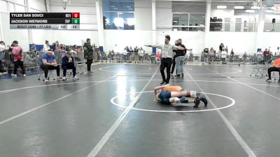 77 lbs Consi Of 8 #2 - Tyler San Souci, Refinery WC vs Jackson Wetmore, Top Flight Wr Ac