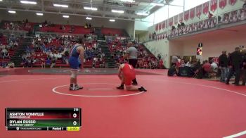 215 lbs Round 2 - Dylan Russo, Olentangy Liberty vs Ashton Vonville, Parkersburg HS