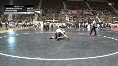 6A 165 lbs Semifinal - Tyler (jax) Cooper, Brookwood Jr-Sr vs Weston Reed, Gulf Shores