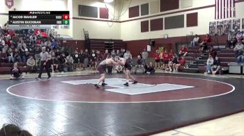 157 lbs Cons. Semi - Austin Buckman, Independence vs Jacob Mahler, Hampton-Dumont-CAL