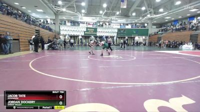 113 lbs Cons. Round 2 - Jordan Dockery, Green Valley vs Jacob Tate, Oceanside