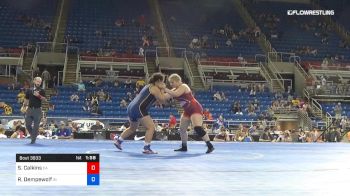 180 lbs Cons Semis - Sam Calkins, California vs Riley Dempewolf, Indiana