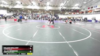 125 lbs Champ. Round 2 - Malachi Wallway, Waldorf (Iowa) vs Allan Hendricks, Embry-Riddle (Ariz.)