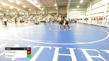 285 lbs Consi Of 32 #1 - Kweku Arthur-Mensah, NY vs Nathan Malloy, ME