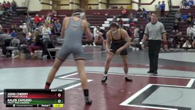 165 lbs Cons. Round 1 - John Cherry, Des Moines Lincoln vs Kaleb Zamudio, Tinley Park (Andrew)