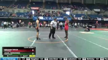 Champ. Round 2 - ANGEL HERNANDEZ, Caddo Magnet vs Gerjuan Taplin, Broadmoor