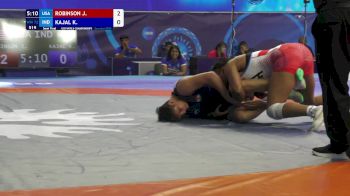 72 kg 1/2 Final - Jasmine Dolores Robinson, United States vs Kajal Kajal, India