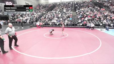 6A 115 lbs Quarterfinal - Naomi Kofe, Copper Hills vs Kiara Tanaka, Mountain Ridge