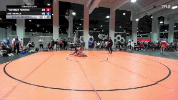 Masters B FS - 78 lbs Champ. Round 2 - Connor Keating, Rock Eater Wrestling vs Justin Hale, 512 Outlaw Wrestling