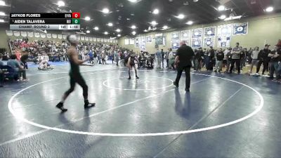 106 lbs Champ. Round 3 - Aiden Talavera, Reedley vs Jaykob Flores, Evergreen Valley