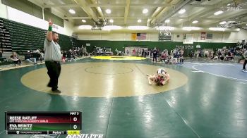 115 lbs Champ. Round 1 - Eva Reinitz, Centralia (Girls) vs Reese Ratliff, Life Christian Academy (Girls)