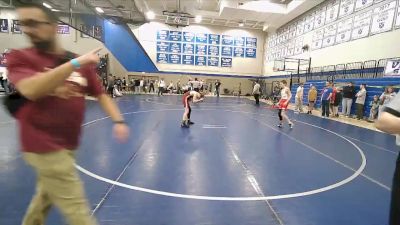 96 lbs Champ. Round 2 - Barrett Harper, Logan Grizz vs Ryker Olsen, Northside Wrestling Club