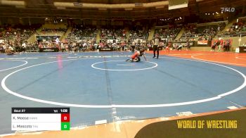 61 lbs Round Of 32 - Kyler Meese, Hawks WC Lincoln, Ne vs Luke Mascoto, Team Hawaii Aloha