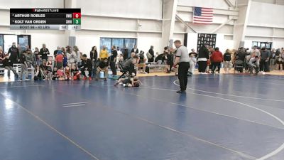 43 lbs Semis - Kolt Van Orden, Shootbox Rigby vs Arthur Robles, Brighton Wrestling Club