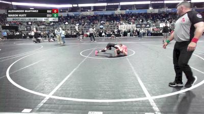 92 lbs Quarterfinal - Alexander Martinez, Maize WC vs Mason Huitt, Colorado Hammers