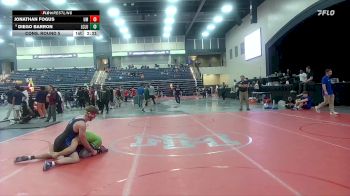 157 lbs Cons. Round 5 - Diego Barron, Life NCWA vs Jonathan Fogus, Shorter