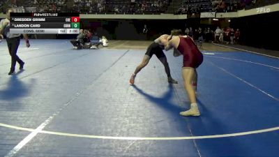 149 lbs Cons. Semi - Dresden Grimm, Coe vs Landon Card, Cornell College