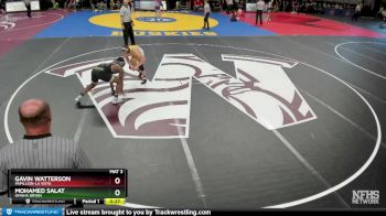 Cons. Round 1 - Gavin Watterson, Papillion-La Vista vs Mohamed Salat, Omaha Bryan