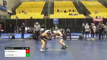 106 lbs Prelims - Mark Cardenas, Unattached 70 vs Jay Everhart, Unattached 89