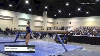 Josie Bergstrom - Beam, North Gym #1251 - Iowa - 2021 USA Gymnastics Development Program National Championships