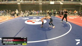 67 lbs Cons. Round 2 - Waylon Clark, Star Valley Wrestling Club vs Josiah Pacheco, Wyoming Unattached