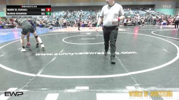 125 lbs Round Of 64 - Mark El Oukaili, Wright Wrestling Academy vs Elisha Stanton, Bulldog Mat Club